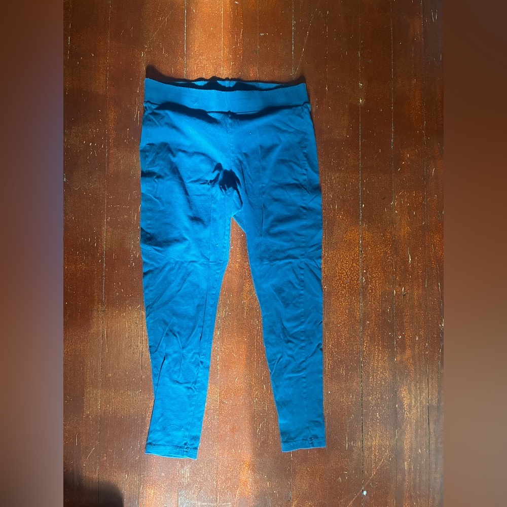 Torrid teal Leggings size 1